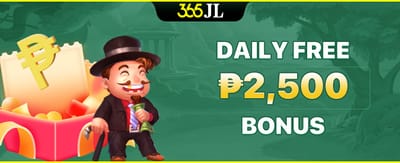 Daily ₱2,500 Treasure Hunt promotion banner